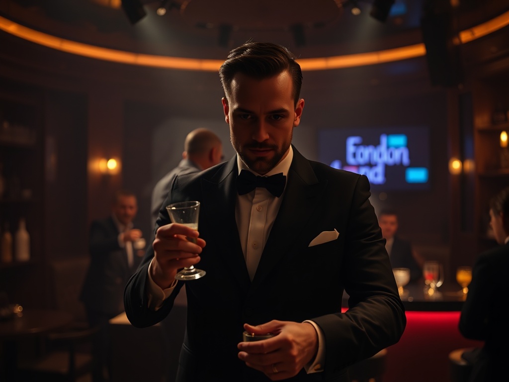 Bar & cocktail lounge magician – hero concept image