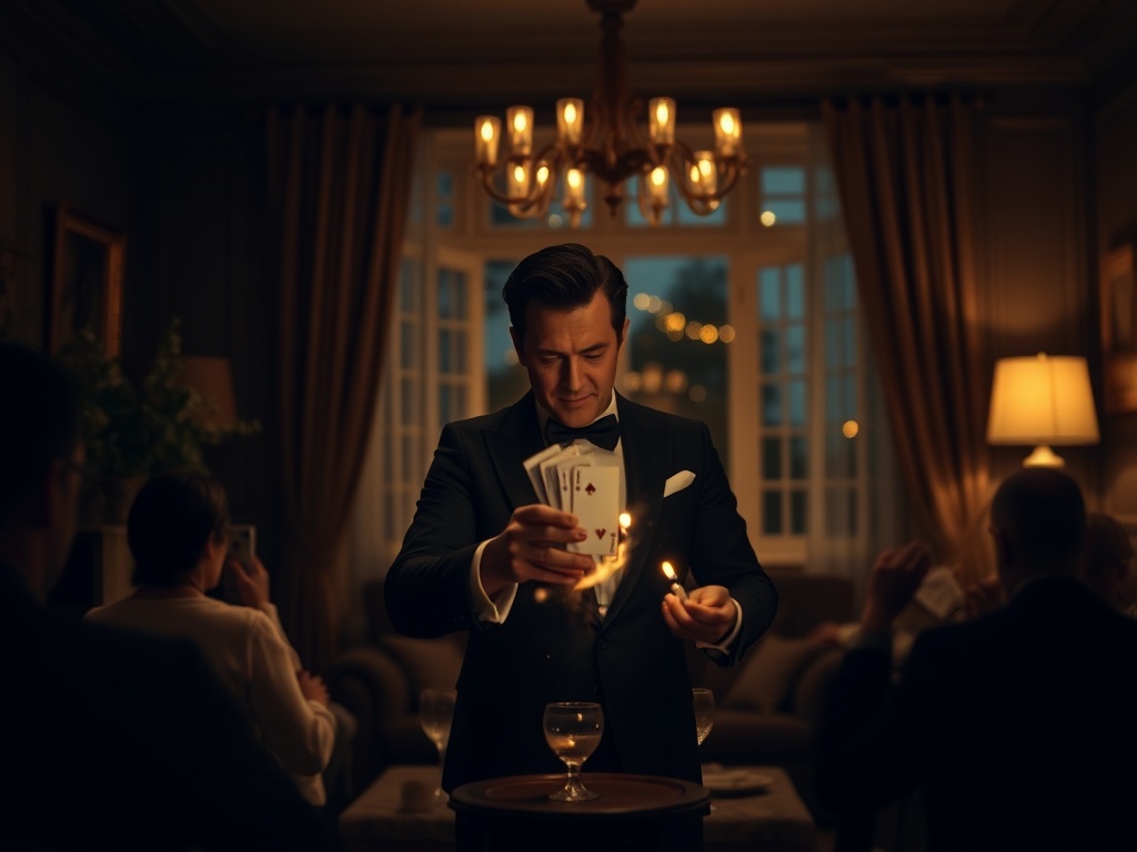 House party magician – hero concept image