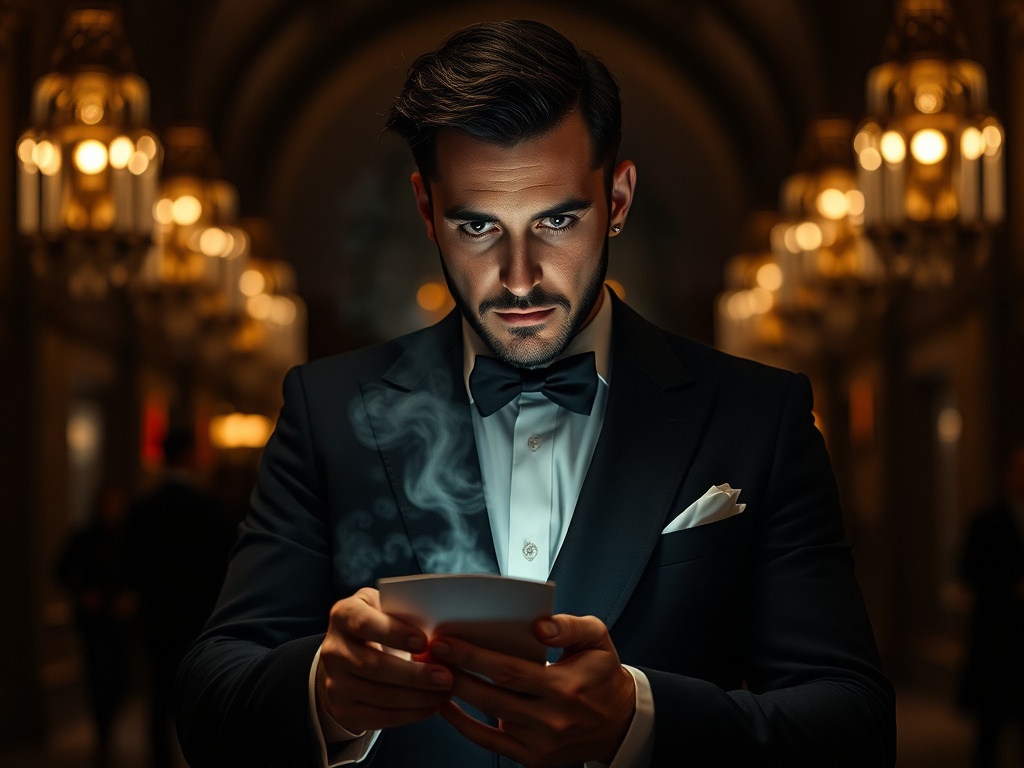 Magician in City of London – hero concept image