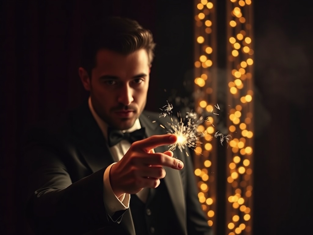 Magician in Kensington – hero concept image